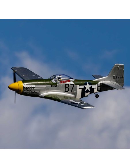 E-flite P-51D mustang 1,0m BNF basic AS3X / Safe EFL02650