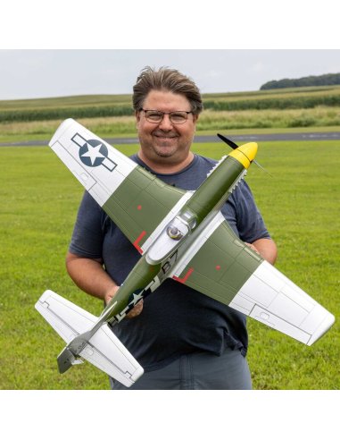 E-flite P-51D mustang 1,0m BNF basic AS3X / Safe EFL02650