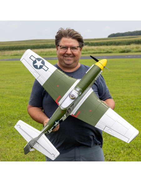 E-flite P-51D mustang 1,0m BNF basic AS3X / Safe EFL02650