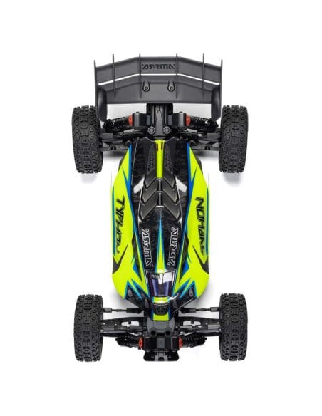 Buggy Typhoon Arrma V4 4WD brushless 1/8 ème RTR ARA4306V4