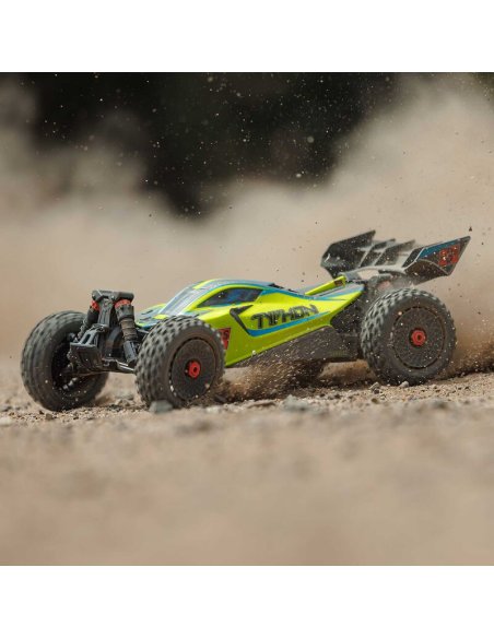 Buggy Typhoon Arrma V4 4WD brushless 1/8 ème RTR ARA4306V4