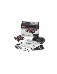 Mini drone Sparrow rouge ou bleu avec capteurs 2