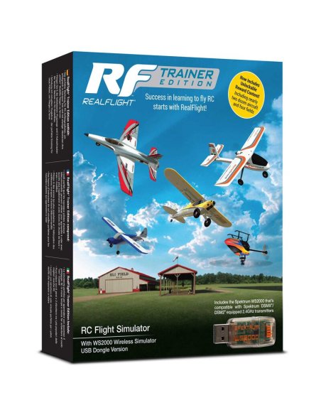 Simulateur RealFlight Trainer édition avec dongle USB WS2000