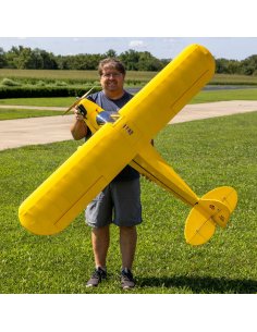 Hangar 9 piper bois PNP env 2,1m + moteur + servos 2