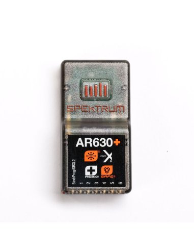 Récepteur AR630+ 6 voies  avec AS3X et Safe Spektrum SPM-1030