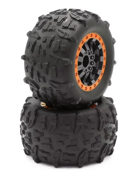 Funtek STX Sport roue complète orange (x2) FTK-21064