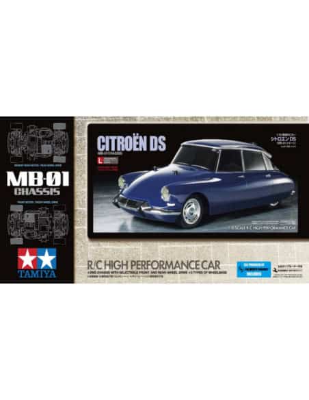 Tamiya 47502 Citroën DS 1/10 ème pré-peinte Châssis MB-01