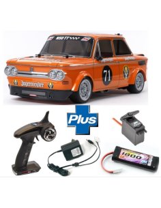 Tamiya 58649 NSU TT Jagermeister M05 + RAdio + Batterie + chargeur