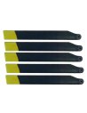 Set de pales principales jaune MD500E - H145