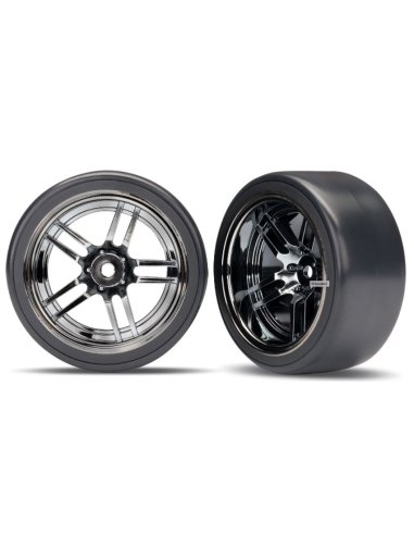 Traxxas 8378 roues drift (x4) Av /Ar 1.9'