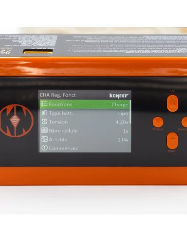 Chargeur Duo 200w AC/DC 1 à 6S lipo Konect