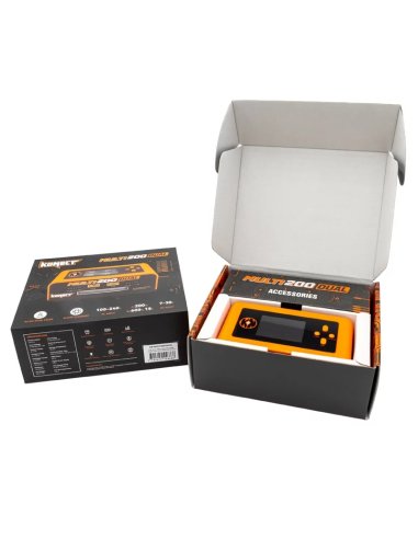 Chargeur Duo 200w AC/DC 1 à 6S lipo Konect