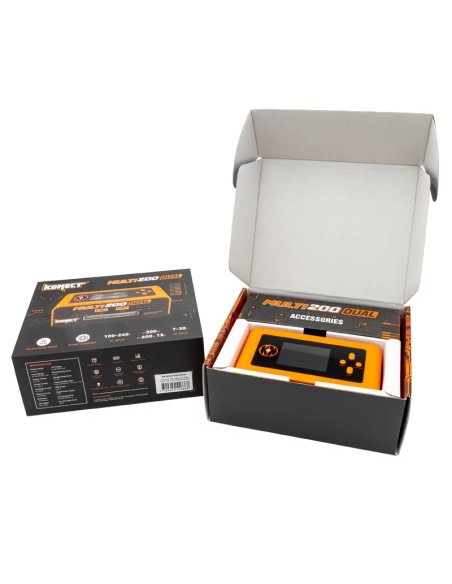 Chargeur Duo 200w AC/DC 1 à 6S lipo Konect