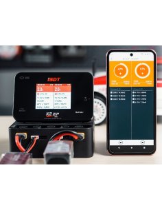 ISDT K2 ZiP AC/DC 1 à 8 éléments lipos jusqu'à 500w par canal 2