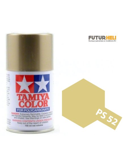 Peinture PS52 Alu champagne anodisé 86052