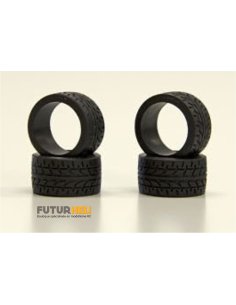 Pneus Mini-Z Radial Large 30 Shore (x4) MZW38-30