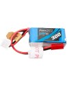 Batterie lipo 300 Mah 2S 7,4v 45C prise JST Gens ACE