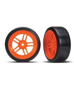 Traxxas 8376A Roues Drift Orange avant 1.9"