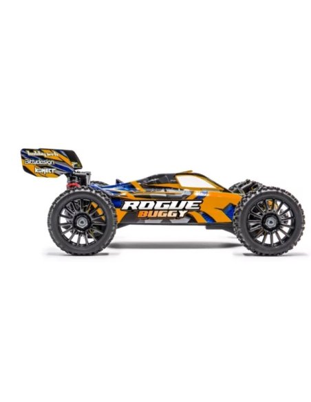 Rogue Buggy 4WD 1/8 ème brushless orange Hobbytech super combo