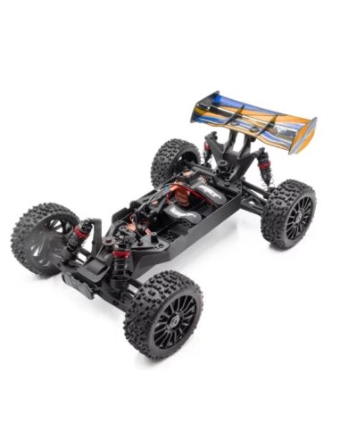 Rogue Buggy 4WD 1/8 ème brushless orange Hobbytech super combo