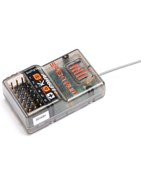 Récepteur AR631+ AS3x et Safe 6 canaux Spektrum SPM-1031