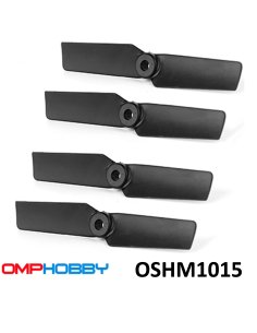 OSHM1015 Helice de queue (x4) M1 OmpHobby
