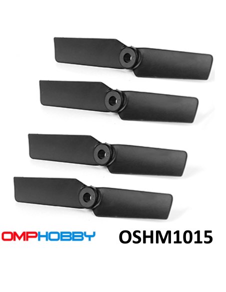 OSHM1015 Helice de queue (x4) M1 OmpHobby