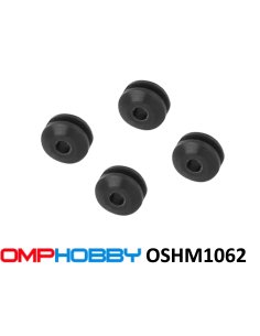 OSHM1062 Caoutchoucs de cabine (x4) OmpHobby M1