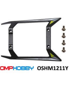 OSHM1211Y patins d'atterrissage jaune M1 OmpHobby