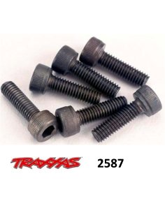 Vis BTR noire 3x10 (x6) Traxxas 2587