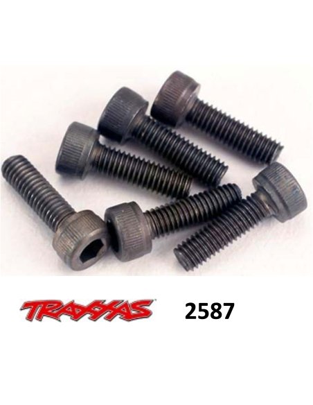 Vis BTR noire 3x10 (x6) Traxxas 2587