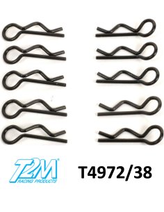 Clips carrosserie S (x10) T2M T4972/38