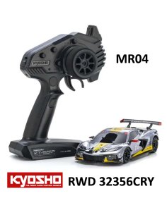 Mini-Z Corvette C8 Chrome MR04 RWD Anniversaire 32356CRY