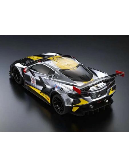 Mini-Z Corvette C8 Chrome MR04 RWD Anniversaire 32356CRY