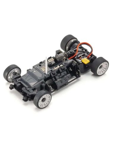 Mini-Z Corvette C8 Chrome MR04 RWD Anniversaire 32356CRY