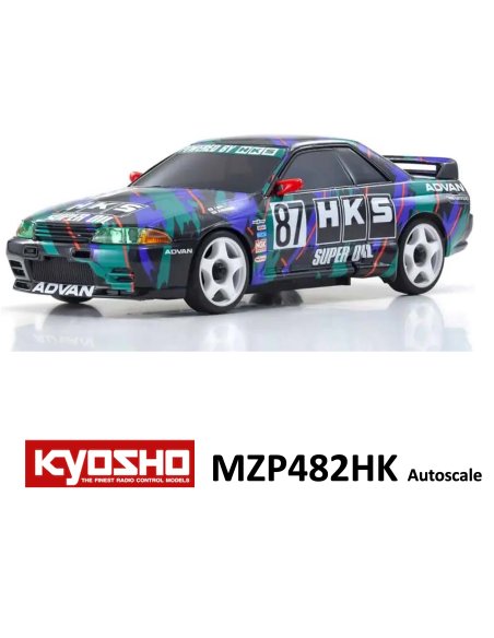 Mini-Z AutoScale Skyline GT-R R32 1993 Kyosho MZP482HK