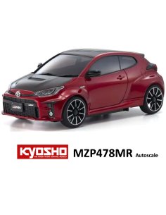 Mini-Z AutoScale Toyota GRMN Yaris Rally rouge Kyosho MZP478MR