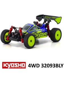 Mini-Z 4WD Inferno MP9 Bleu Jaune Kyosho 32093BLY 2
