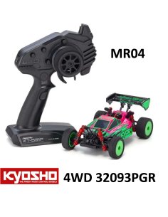 Mini-Z 4WD Inferno MP9 Vert rose Kyosho 32093PGR