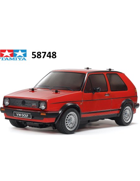Golf II GTI 16V Volkswagen Tamiya 58748 Châssis MB01
