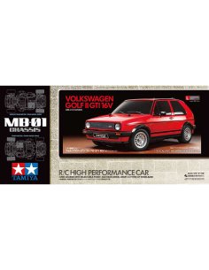 Golf II GTI 16V Volkswagen Tamiya 58748 Châssis MB01 2