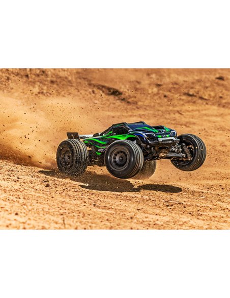 Mini XRT vert en action