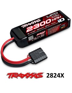 Batterie lipo 2300 Mah 3S 11,1v Prise Traxxas ID traxxas 2824X