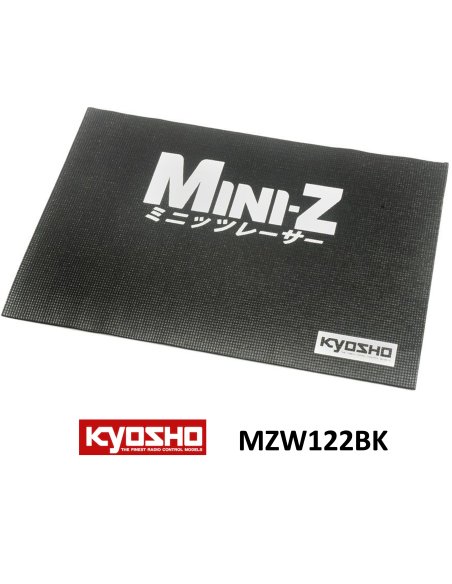 Mini-Z tapis de stand noir 60x43 Kyosho MZW122BK