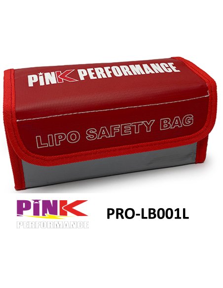 Sac Anti-Feu Batterie lipo 200x90x90 PinK Performance