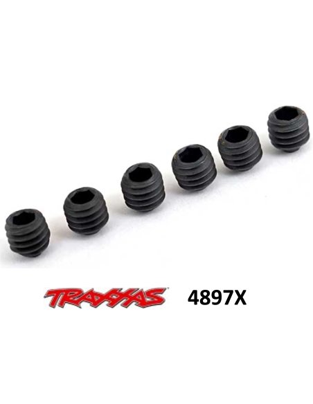 Traxxas 4897X Vis BTR sans tête 4mm avec frein filet