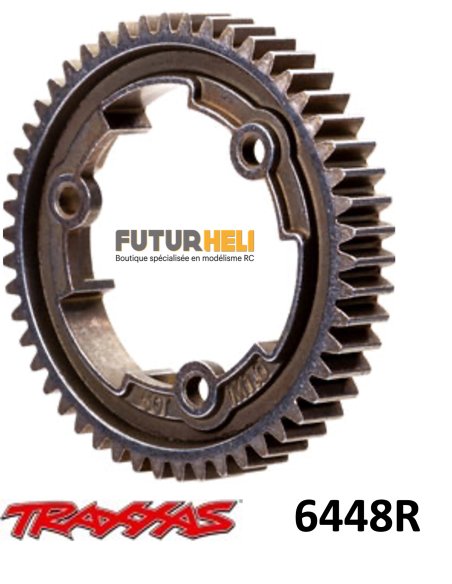 Traxxas 6448R Couronne 50 dents Acier module 1,0