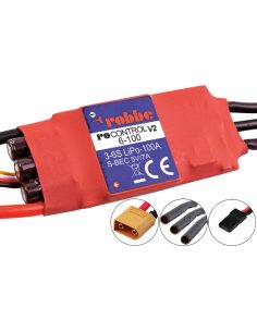 Contrôleur 100A 3/6S V2 bec 7A 5V Ro-Control Robbe 8735