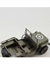 Jeep willys 1/10 ème maquette complète + radio + éclairage - vue 3
