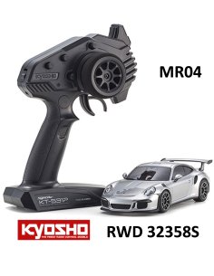 Mini-Z Porsche 911 GT3 RS Argent (silver) MR04 RWD 32358S
